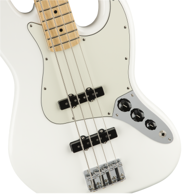 Fender Player Jazz Bass Left-Handed, Maple Fingerboard, Polar White