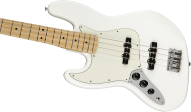 Fender Player Jazz Bass Left-Handed, Maple Fingerboard, Polar White