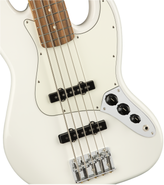 Fender Player Jazz Bass V, Pau Ferro Fingerboard, Polar White