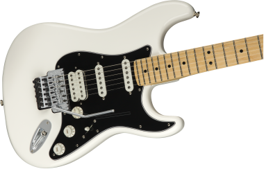 Fender Player Stratocaster Floyd Rose HSS MN Polar White elektromos gitá