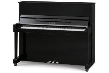 Kawai ND-21 M/PEP akusztikus pianínó, 88 billentyű, 121cm magas, fekete