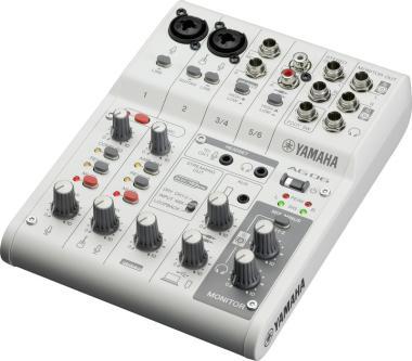 Yamaha AG03MK2 LSPK stúdiós hangrögzítő szett (fehér)