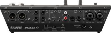 Yamaha AG08 Streaming/Podcast keverő (fekete)