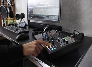 Yamaha AG08 Streaming/Podcast keverő (fekete)