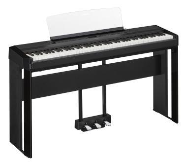 Yamaha P-525B digitális zongora fekete színben