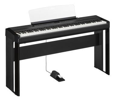 Yamaha P-525B digitális zongora fekete színben