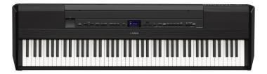 Yamaha P-525B digitális zongora fekete színben