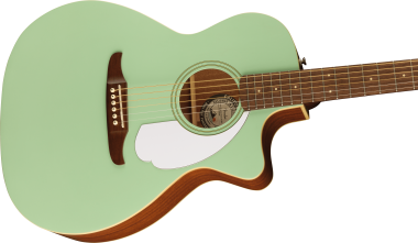 Fender Newporter Player, Walnut Fingerboard, White Pickguard, Surf Green