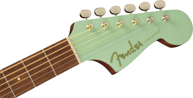 Fender Newporter Player, Walnut Fingerboard, White Pickguard, Surf Green