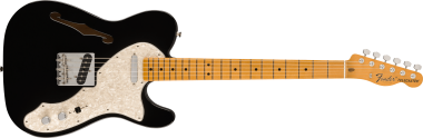 Fender Vintera® II \'60s Telecaster® Thinline, Black elektromos gitár