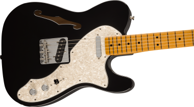 Fender Vintera® II \'60s Telecaster® Thinline, Black elektromos gitár
