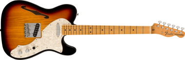 Fender Vintera® II \'60s Telecaster® Thinline, 3-Color Sunburst elektromos gitár