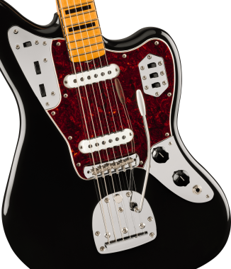 Fender Vintera® II \'70s Jaguar®, Black elektromos gitár