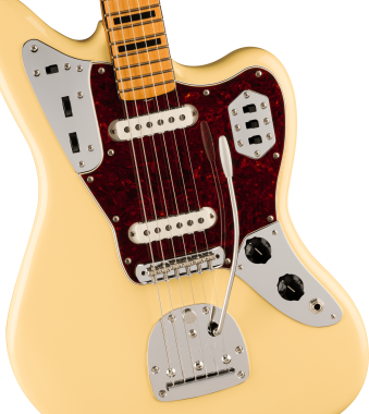 Fender Vintera® II '70s Jaguar®, Vintage White elektromos gitár