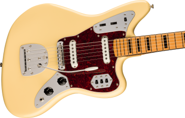 Fender Vintera® II '70s Jaguar®, Vintage White elektromos gitár