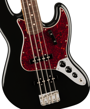 Fender Vintera® II \'60s Jazz Bass®, Black basszusgitár