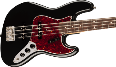 Fender Vintera® II \'60s Jazz Bass®, Black basszusgitár
