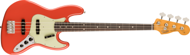 Fender Vintera® II \'60s Jazz Bass®, Fiesta Red elektromos gitár