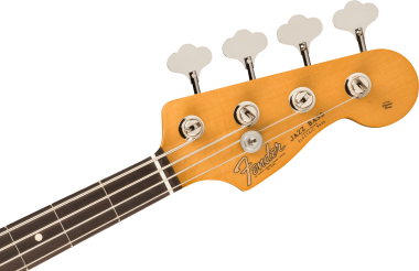 Fender Vintera® II \'60s Jazz Bass®, Fiesta Red elektromos gitár