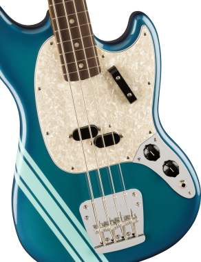 Fender Vintera® II \'70s Competition Mustang® Bass, Competition Burgundy basszusgitár