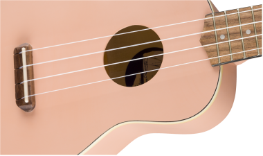 Fender Venice Shell Pink szoprán ukulele