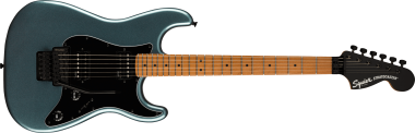 Squier Contemporary Stratocaster HH RMN Gunmetal Metallic elektromos gitár