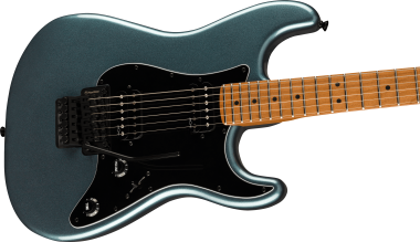 Squier Contemporary Stratocaster HH RMN Gunmetal Metallic elektromos gitár