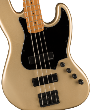 Squier Contemporary Active Jazz Bass® HH, Shoreline Gold basszusgitár