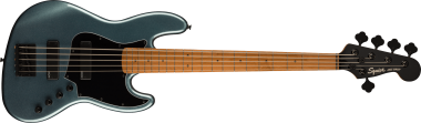 Squier Contemporary Active Jazz Bass® HH V, Gunmetal Met basszusgitár