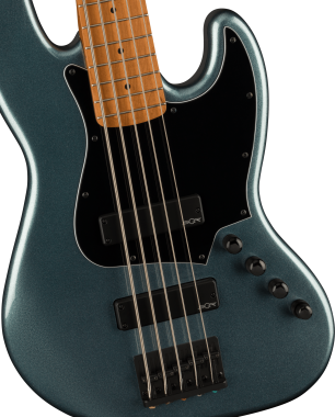 Squier Contemporary Active Jazz Bass® HH V, Gunmetal Met basszusgitár
