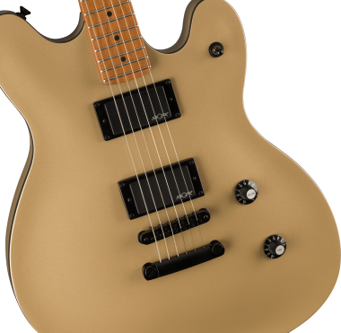 Squier Contemporary Active Starcaster, Shoreline Gold elektromos gitár