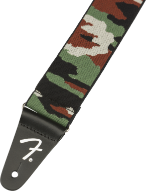 Fender WeighLess™ Camo heveder, Woodland, 2\