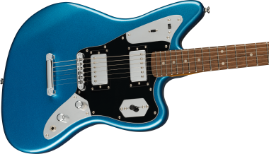 Squier FSR Contemporary Jaguar® HH ST, Black Pickguard, Lake Placid Blue elektromos gitár
