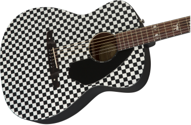 Fender Tim Armstrong Hellcat, Walnut Fingerboard, Checkerboard elektro-akusztikus gitár
