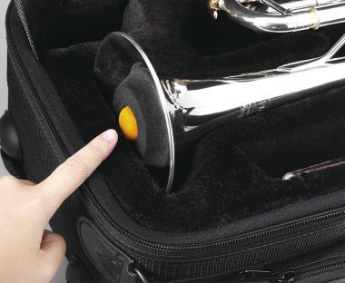 Hercules DS410B Fúvós hangszerállvány trombita részére, TraveLite, súly: 0,3 kg
