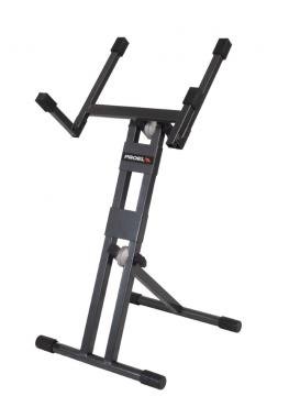PROEL EL700 Erősítő-Monitor-Hangfal állvány, antracit szürke, m: 200-500 mm, sz: 400 mm, max: 45 kg