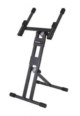 PROEL EL700 Erősítő-Monitor-Hangfal állvány, antracit szürke, m: 200-500 mm, sz: 400 mm, max: 45 kg