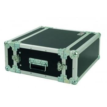 PROEL 19 dřevěný rack 3U, 250 mm hloubka, černý, 8 mm silné, hliníkové profily