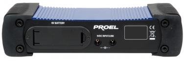 PROEL DB2A DI-Box aktív dual, kék-fekete, fém, rackesíthető, sztereó üzemmód, fantom/adapter