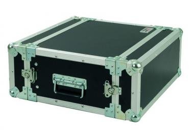PROEL 19 dřevěný rack 3U, hloubka 330 mm, černý, 8 mm silné, hliníkové profily