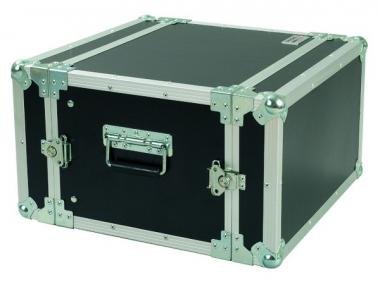 PROEL 19 dřevěný rack 5U, 330 mm hloubka, černý, 8 mm silná deska