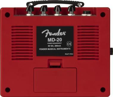 Fender Mini Deluxe Amp Red gitárerősítő