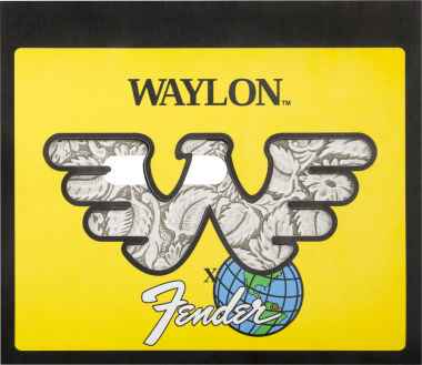 Fender Waylon Jennings Leather Telecaster koptató, White