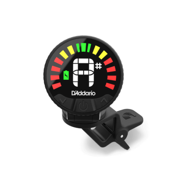D'Addario PW-CT-26 Nexxus 360 újratölthető csíptetős hangoló