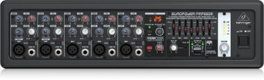 Behringer PMP550M keverő, 500W, 5 csatornás Klark Teknik Multi-FX processzor, FBQ