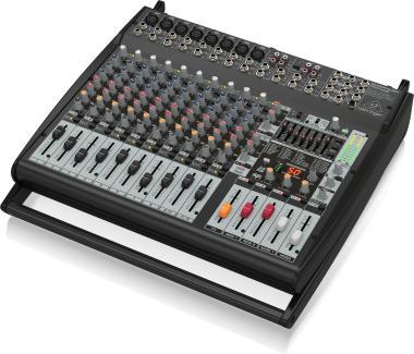 Behringer PMP4000 keverő, 1600W-os, 16 csatorna, Multi-FX processzor, FBQ visszacsatolás-érzékelő rendszer