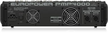 Behringer PMP4000 keverő, 1600W-os, 16 csatorna, Multi-FX processzor, FBQ visszacsatolás-érzékelő rendszer