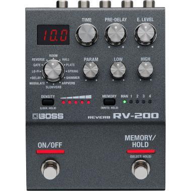 BOSS efektový pedál RV-200, reverb