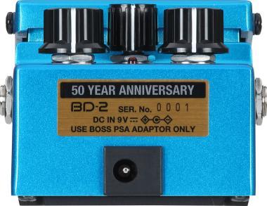 BOSS BD-2-B50 Blues Driver effektpedál 50 éves jubileumi kiadás