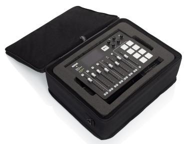 Gator GL-RODECASTER2 Könnyű tok RODECaster Pro Podcast keverőhöz és két mikrofonhoz